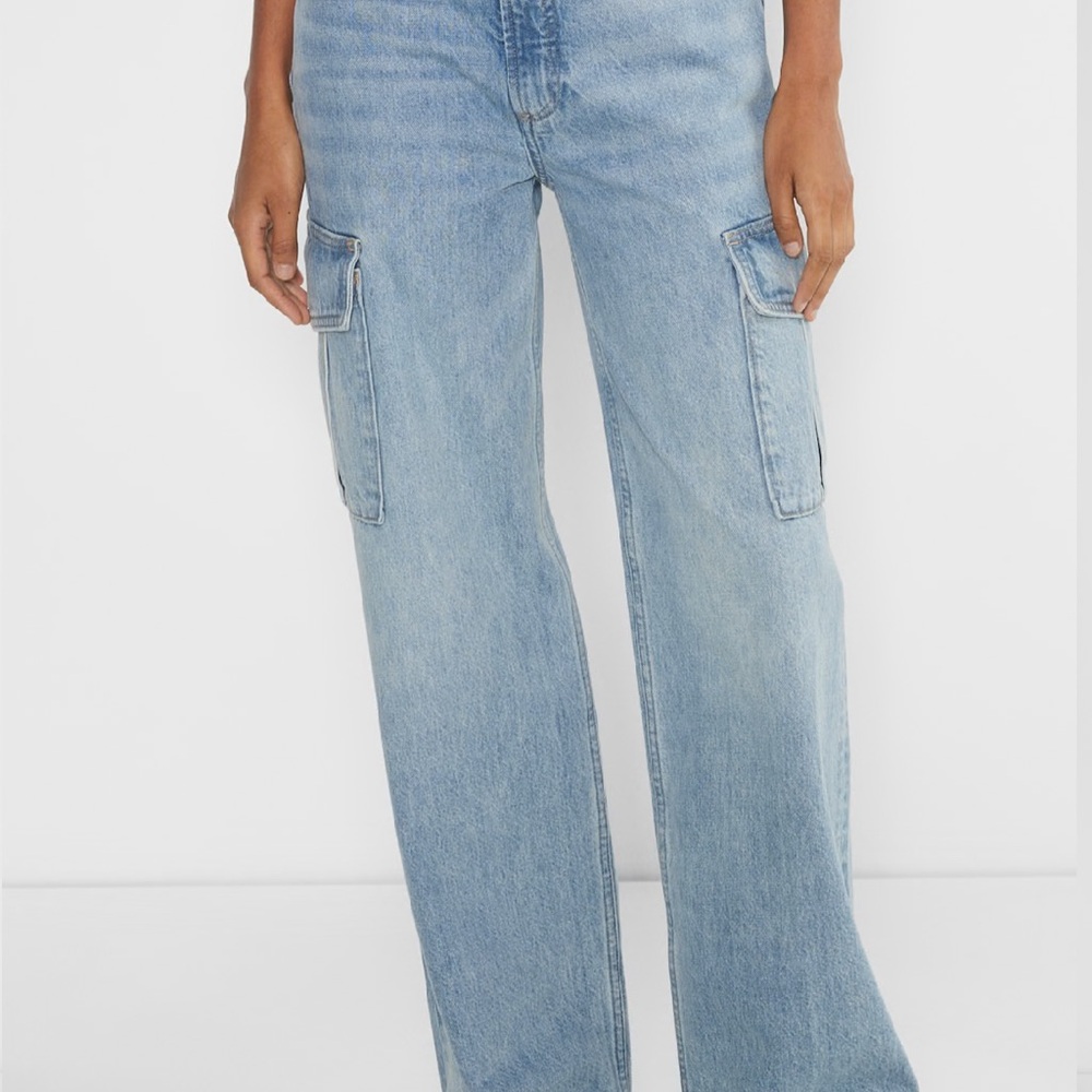 Denim Forum Cargo Jeans